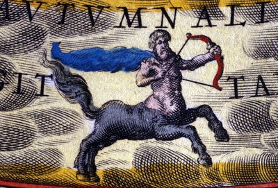 Horoskop: zodiakens tecken, Skytten. av Unknown artist