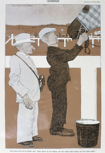 Ridning: hästkapplöpning av Unknown artist