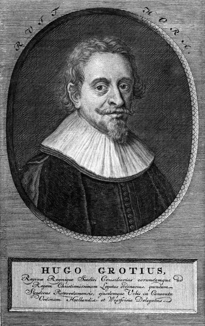 Hugo Grotius (1583-1645) (Huig de Groot), holländsk advokat och diplomat. av Unknown artist
