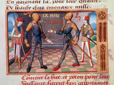 Hundraåriga krig: ”Etienne de Vignoles eller Vignolles dit La Hire (Lahire) (1390-1443) och Jean Poton, herre över Xaintrailles (eller Saintrailles) (v. 1400 till 1461), följeslagare till Jeanne d