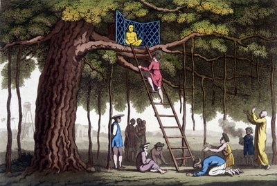 I "" Den gamla och moderna kostymen"" 1819-1820 av Ferrario. av Unknown artist