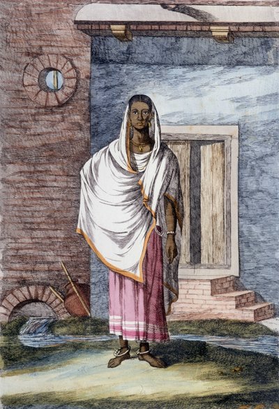 Indisk kultur och civilisation: Hidjera, ballerina i Indien. av Unknown artist