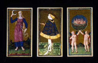 Italiensk tarot. Tarot of Brera av Bonifacio Bembo av Unknown artist