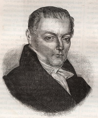 Jacques Francois Nicolas Bavoux 1774-1848 magistrat och politiker - av Unknown artist