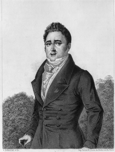 Jacques Lafitte (1767-1844), fransk bankir och politiker - gravyr i "Historien om Louis Philippes politiska och privata liv" av Unknown artist