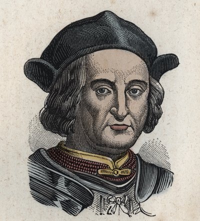 Jacques de Trivulce (Gian Giacomo Trivulzio) italiensk aristokrat och condottiero (1440-1518) markis de Vigevano, politiker och militär. av Unknown artist