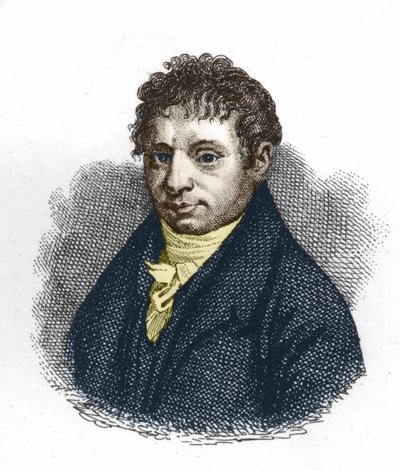 Jean Baptiste (Jean-Baptiste) Say (1767 - 1832), fransk ekonom och industriman. av Unknown artist