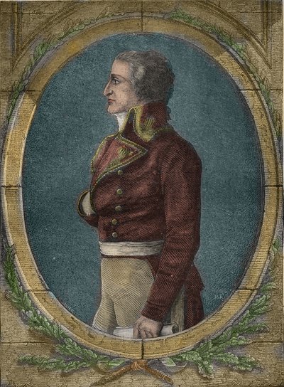 Jean Jacques Regis (Jean-Jacques-Regis) de Cambaceres (1753-1824)) Fransk politiker - Porträtt av Jean-Jacques Regis de Cambaceres av Unknown artist