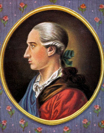 Johann Wolfgang von Goethe av Unknown artist