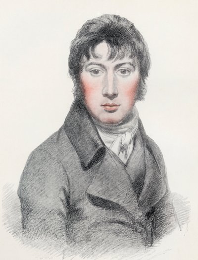 John Constable (färglitografi) av Unknown artist