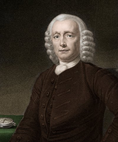 John Harrison 1693-1776 - gravyr - 1800-talet av Unknown artist