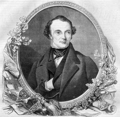 John Russell (1792-1878), brittisk politikergravyr från 1860. av Unknown artist