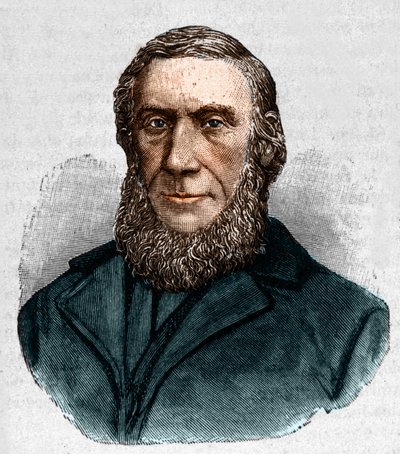 John Tyndall (1820-1893). irländsk fysiker. av Unknown artist