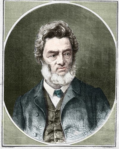 Jules Favre (1809-1880), fransk politiker och advokat. av Unknown artist