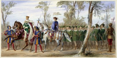 King Charles William Vane - i "" Knight of England" av J. Whatman, ed. T. M