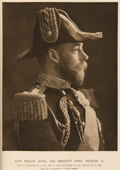 Kung George V, ca 1903 av Unknown Artist