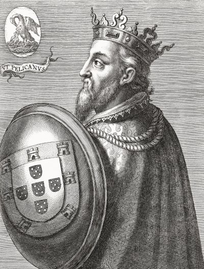 kung Johannes II av Portugal. João II. Porträtt. av Unknown artist