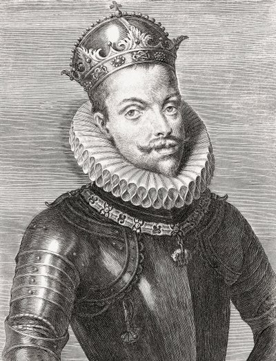 Kung Filip III av Spanien och som Filip II, kung av Portugal. Porträtt. av Unknown artist