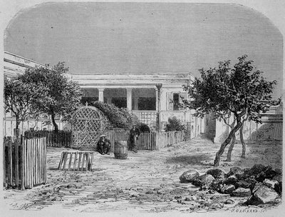 Goree Hospital (Senegal) - i "" Around the World"" av Unknown artist