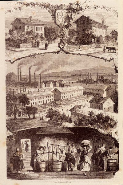 Labour citerar i Frankrike på 1800-talet. av Unknown artist