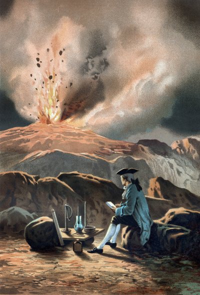 Lazzaro Spallanzani (eller Spalanzani av Unknown artist