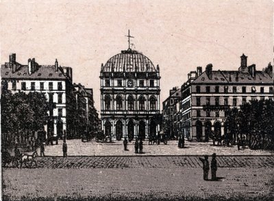Le Havre, le teatern i "" Le monde illustrerar 168 vyer"" Inget datum (slutet av 1800-talet) av Unknown artist