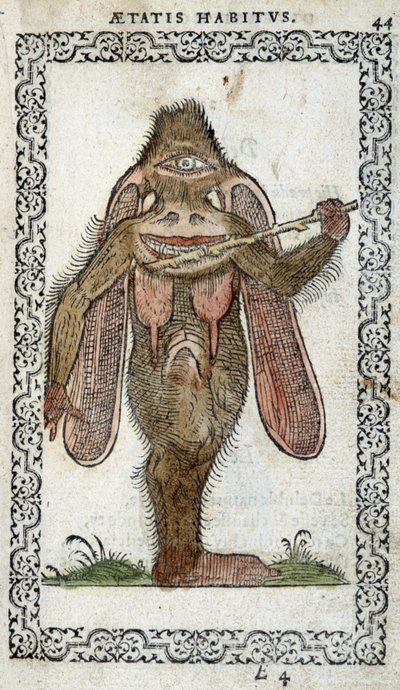 Cyclopes - i "" Habits and Effigies"" av Jean Sluperius av Unknown artist