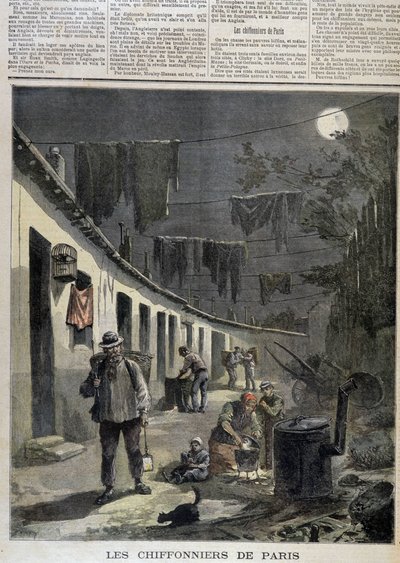 Trasplockarna i Paris - i "Le Petite Journal" av Unknown artist