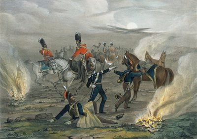 ?Livet i lägret före Sebastopol. Nr 4 Midnattslarmet?, 1854 ca av Unknown
