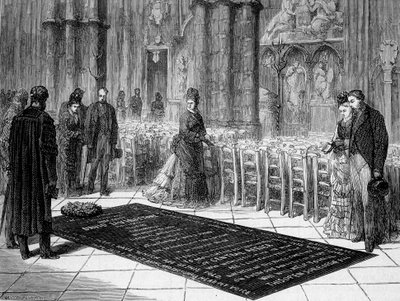 Livingstone Tomb i Westminster Abbey - "" Livingstone