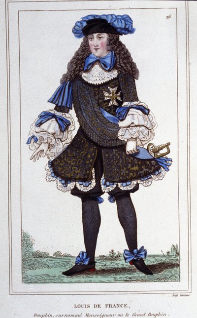 Louis de France kallade Monseigneur Dauphinen, sedan Grand Dauphin (1661 till 1711). av Unknown artist
