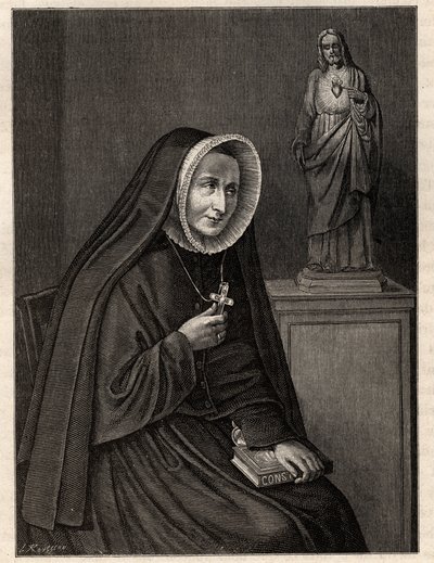 Madeleine-Sophie Barat (Madeleine Sophie) 1779-1865 - av Unknown artist