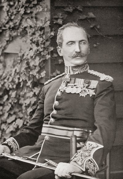 Generalmajor Arthur Fitzroy Hart-Synnot, Från boken South Africa and the Transvaal War av Louis Creswicke, pub. 1900 av Unknown