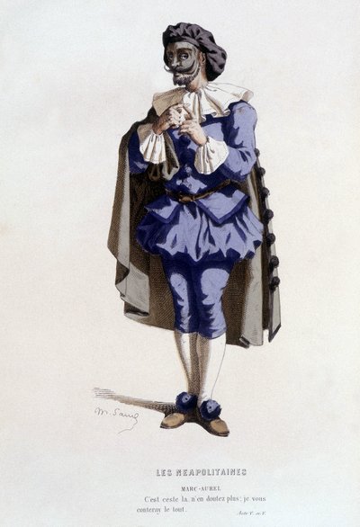 Marc-aurel i "" les Neapolitaines"" (av Françoise d