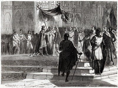 Ludvig den yngres (1120 - 1180) äktenskap med Alienor d