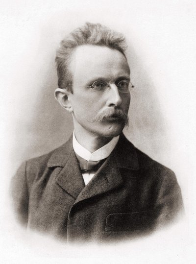 Max Planck. Tysk fysiker (1858-1947) av Unknown artist