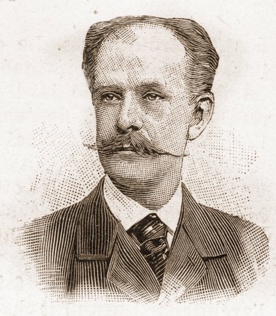 Medlemmar av Academy Francaise 1895: porträtt av Paul Gabriel Othenin d