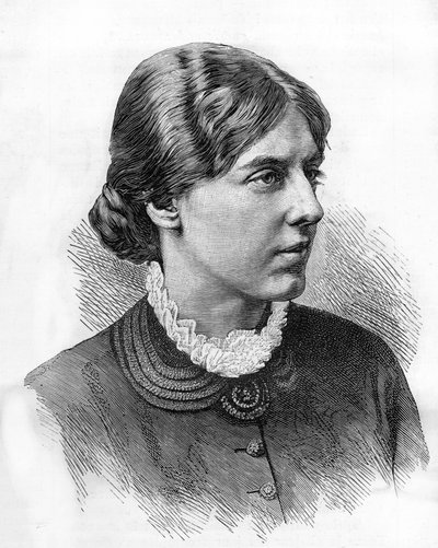 Miss Kate Booth, marskalk från Frälsningsarmén. av Unknown artist
