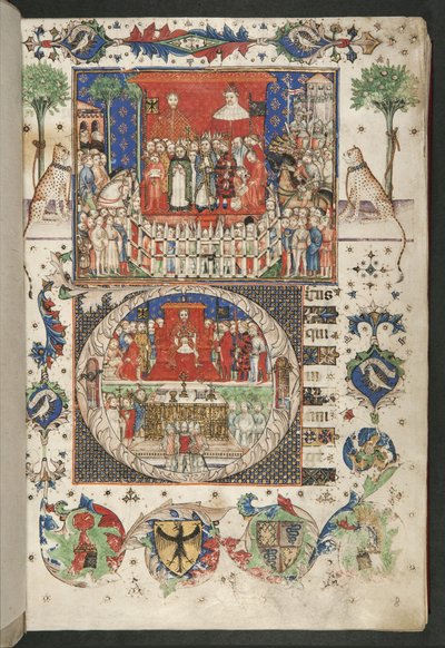 Missal of Gian Galeazzo Visconti, sida 8 av Unknown