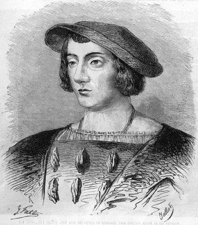 Monsignor Florege; 1800-talsgravyr. av Unknown artist