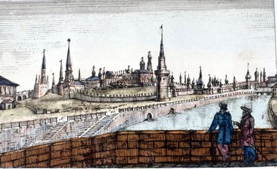 Moskva, Moskva. Gravyr av Unknown artist