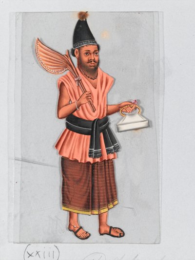 Stackars muslim, Indien av Unknown artist