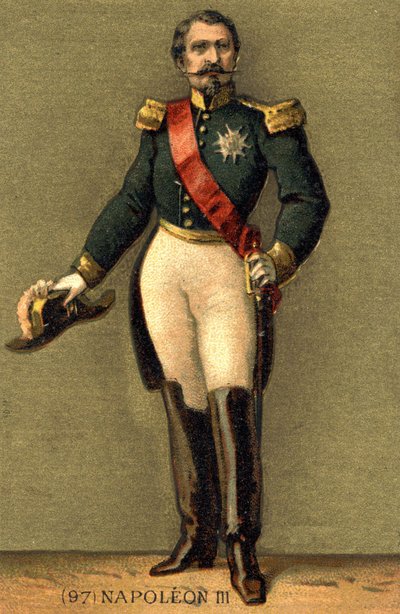 Napoleon III (1808-1873), fransmännens kejsare. av Unknown artist