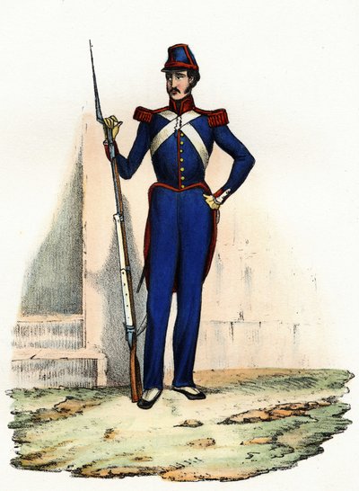 Nationalgardet eller den afrikanska milisen i Alger, skapad 1830 av general Clausel från den franska armén i Afrika, för att säkerställa ordningen i staden. I "" Storia d