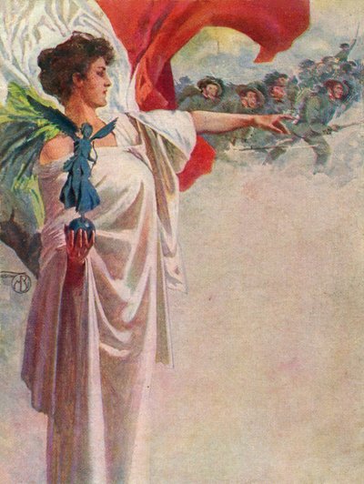Nationalism i Italien av Unknown artist