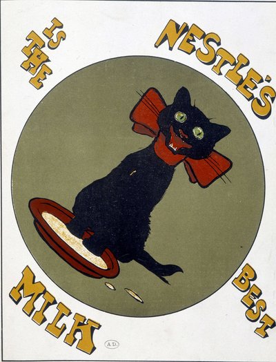 Nestlé är den bästa mjölken - reklam Nestlé av Unknown artist