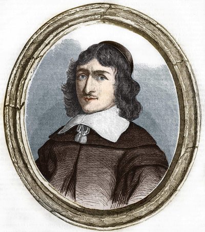 Nicolas Fouquet, finansintendent, fransk statsminister (1615-1680) av Unknown artist