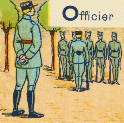 O som officer av Unknown artist