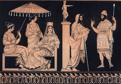 Odyssey av Homer - Ulysses vid hovet i Alcinous - Odyssee d
