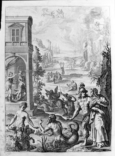 Ovidius (Ovidius) - illustration till bok 15 - (P. Ovidius